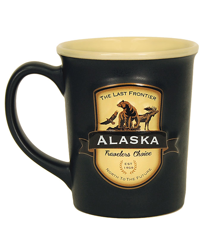 Vintage Starbucks Coffee Mug Large Mug Alaska Ohio 