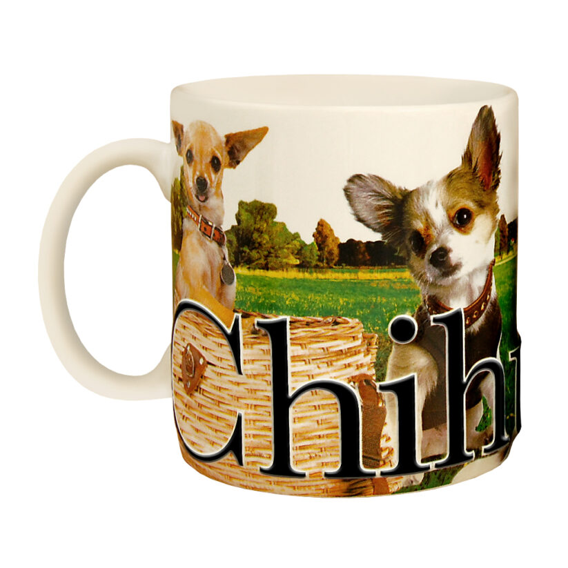Chihuahua Color Relief Mug