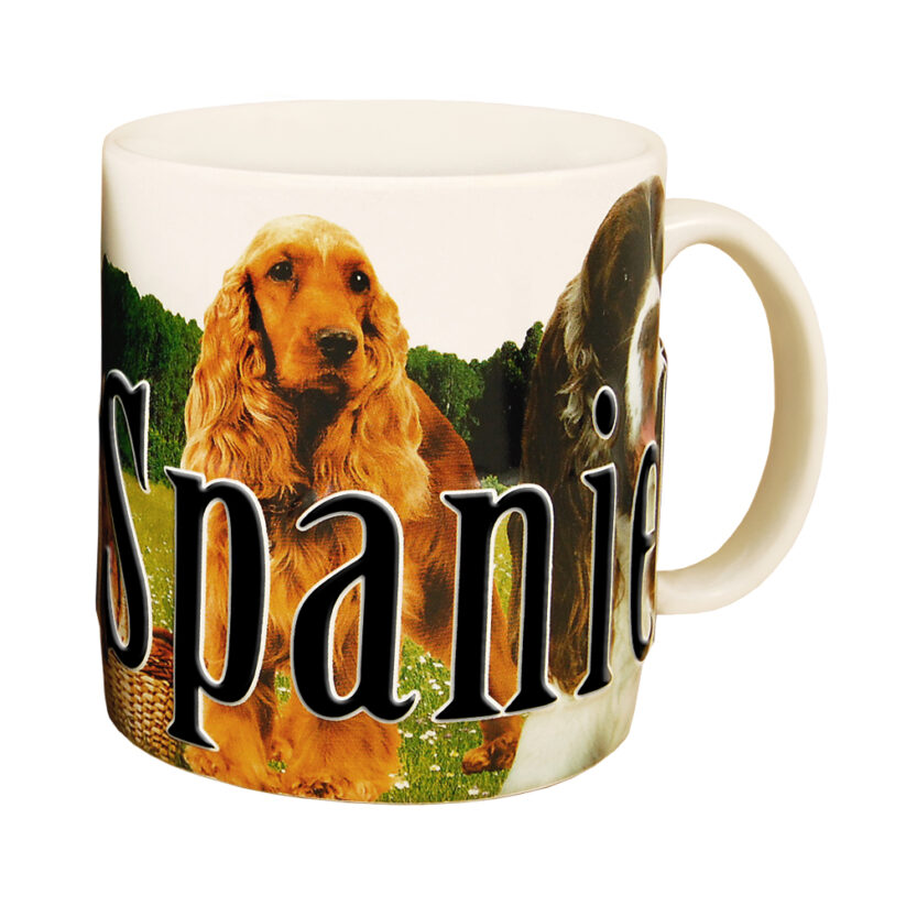 Alternative view of Cocker Spaniel Color Relief Mug