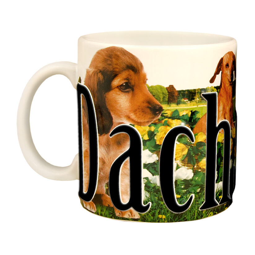 Dachshund Color Relief Mug