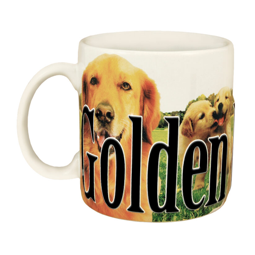 Golden Retriever Color Relief Mug