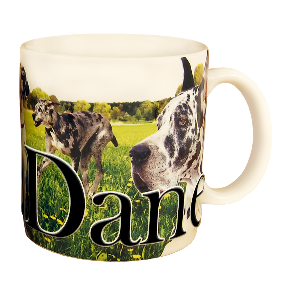 Great Dane Color Relief Mug - Image 2