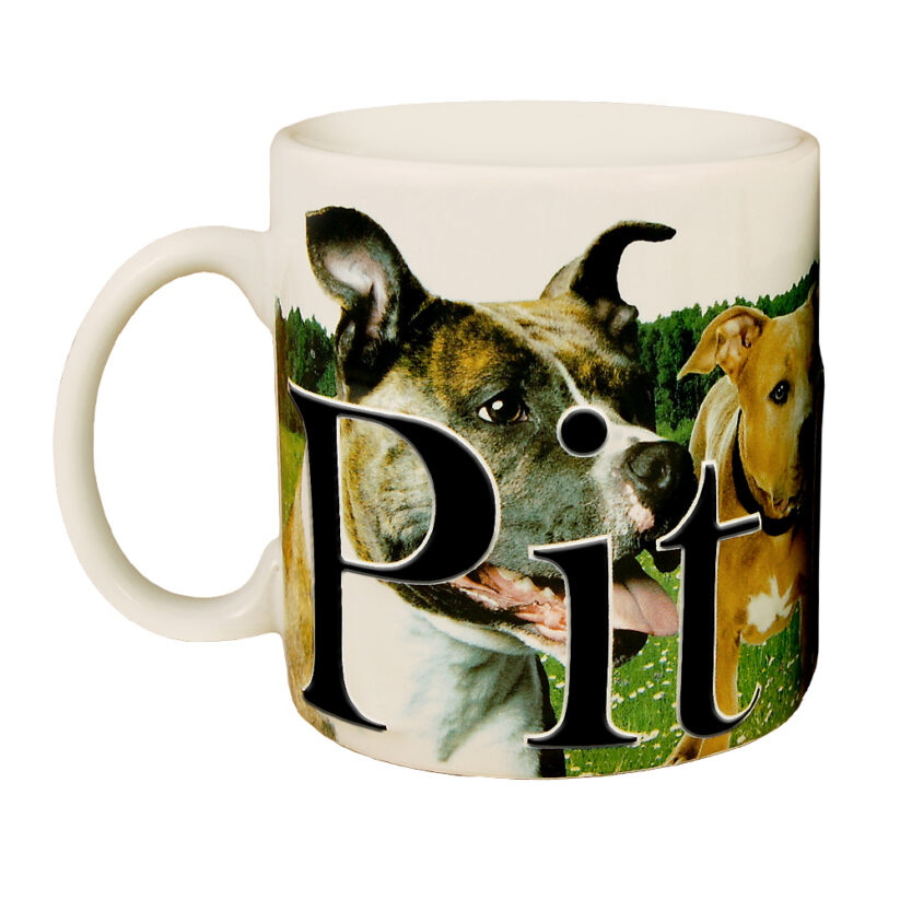 Pit Bull Color Relief Mug