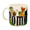 Pomeranian Color Relief Mug