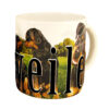 Rottweiler Color Relief Mug - Image 2
