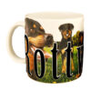Rottweiler Color Relief Mug
