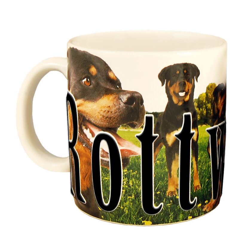 Rottweiler Color Relief Mug