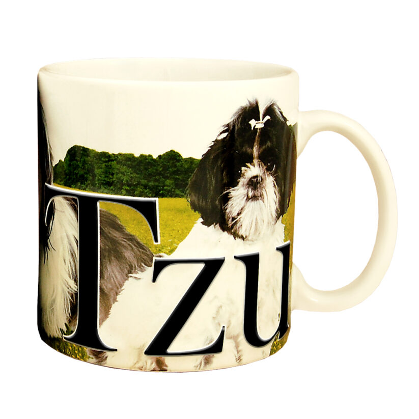 Alternative view of Shih Tzu Color Relief Mug