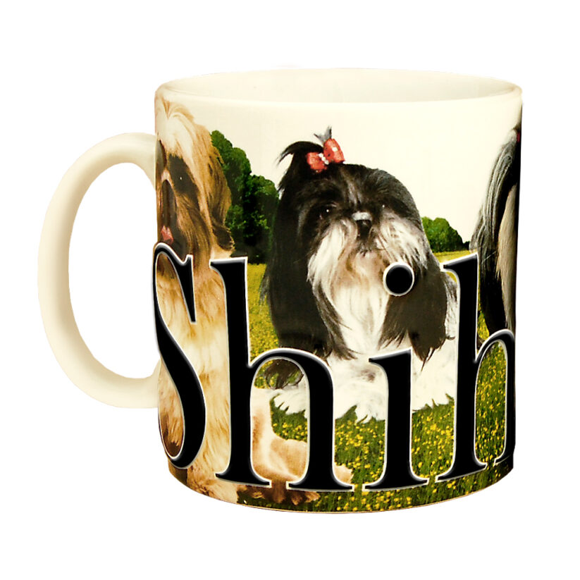 Shih Tzu Color Relief Mug