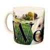 Westie Color Relief Mug