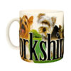 Yorkshire Color Relief Mug