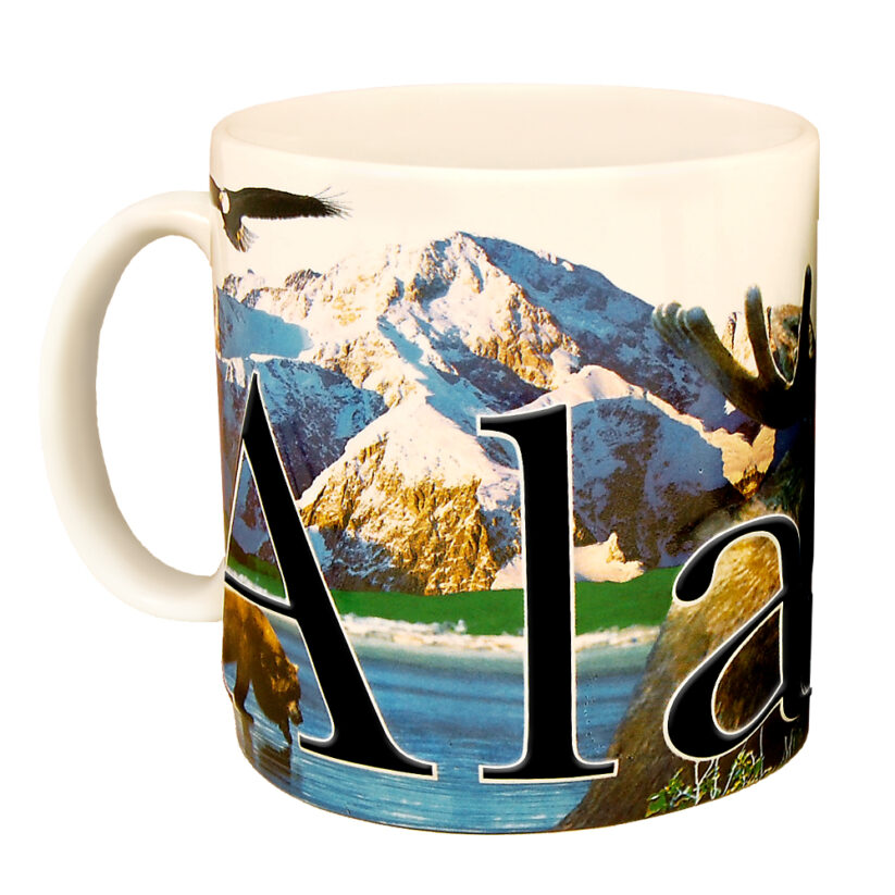 Alaska Color Relief Mug