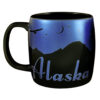 Alaska Black & Metallic Blue Mug