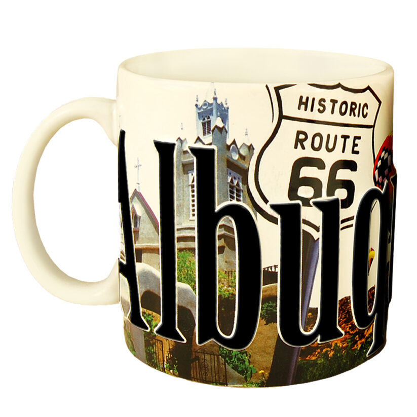 Albuquerque Color Relief Mug