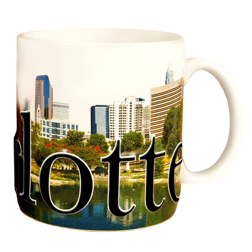 Alternative view of Charlotte Color Relief Mug