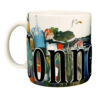 Connecticut Color Relief Mug front side