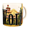 Fort Worth Color Relief Mug - Image 2