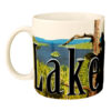 Lake Tahoe Color Relief Mug
