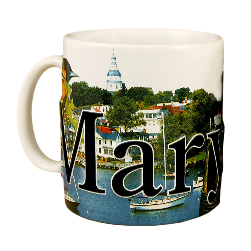 Maryland Color Relief Mug