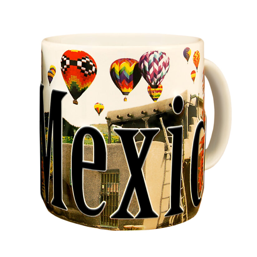 Alternative view of New Mexico Color Relief Mug