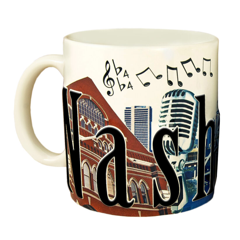 Nashville Color Relief Mug