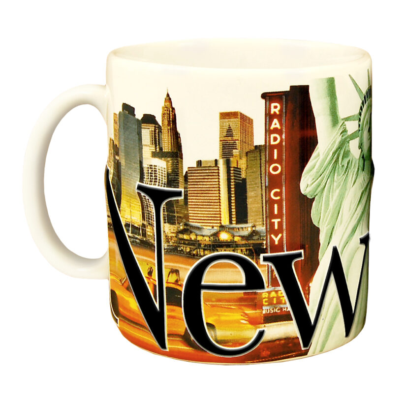 New York Color Relief Mug