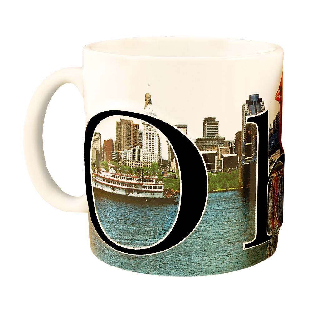 Ohio Color Relief Mug
