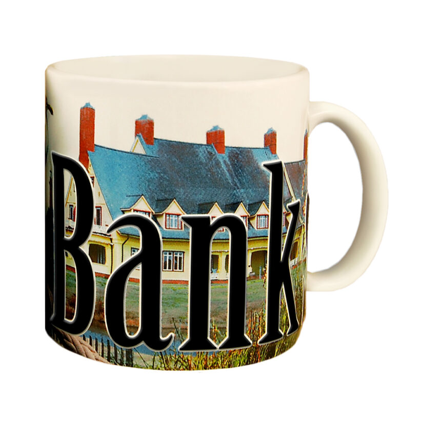 Alternative view of Outer Banks Color Relief Mug