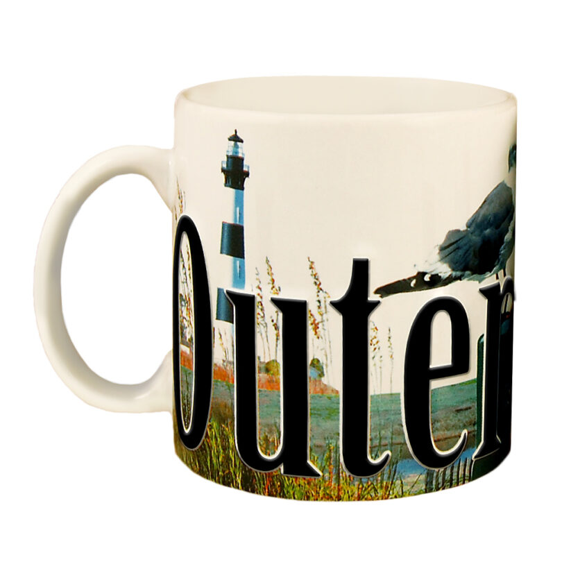 Outer Banks Color Relief Mug
