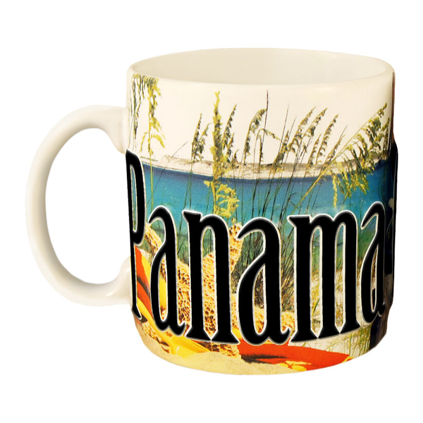 Panama City Color Relief Mug