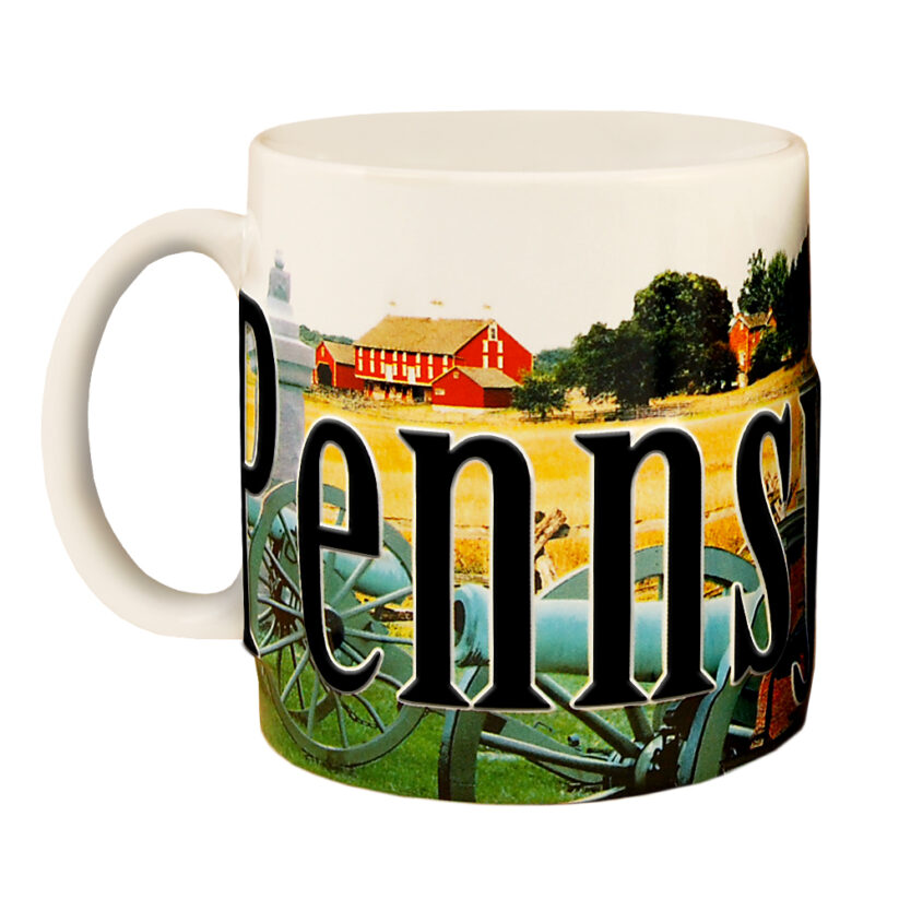 Pennsylvania Color Relief Mug