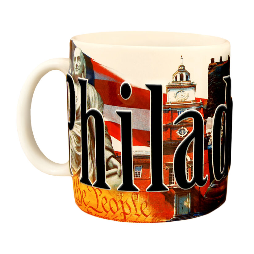 Philadelphia Color Relief Mug