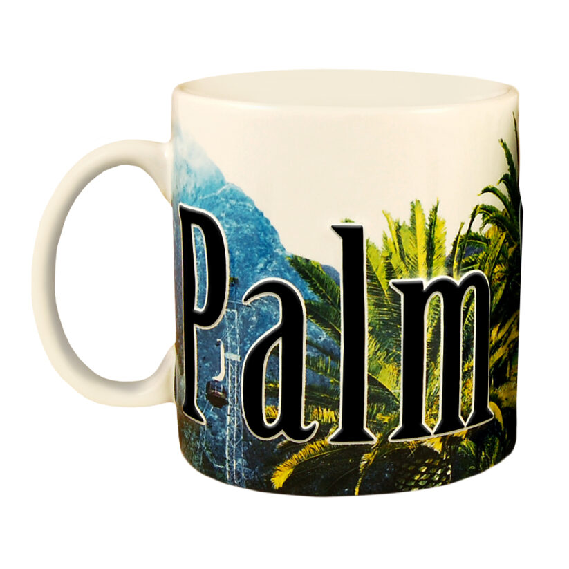 Palm Springs Color Relief Mug