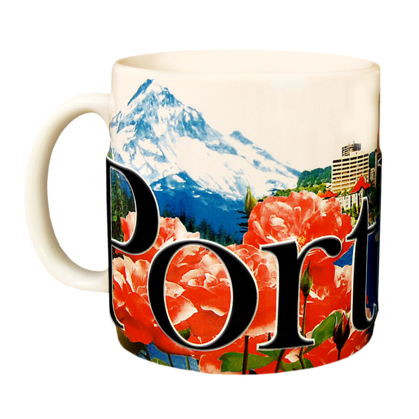 Portland Color Relief Mug