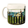 Rhode Island Color Relief Mug
