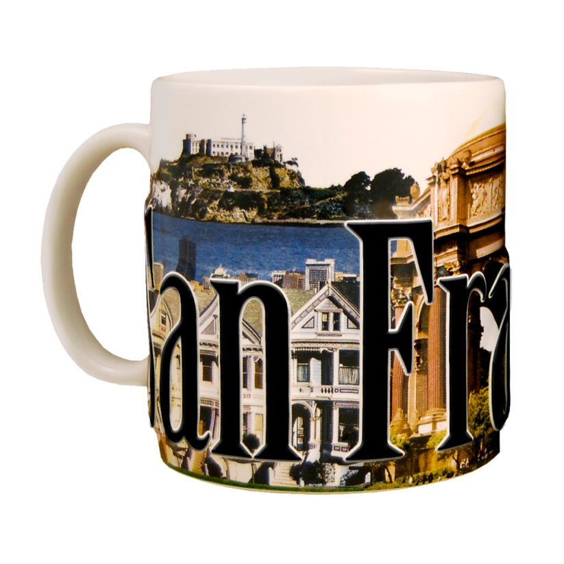 San Francisco Color Relief Mug