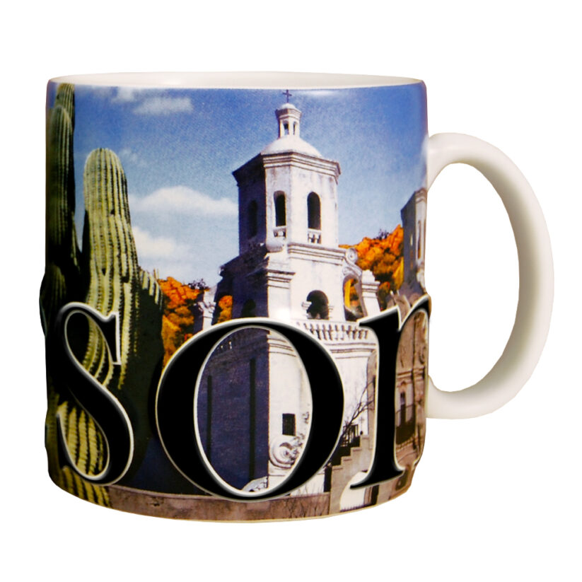 Alternative view of Tucson Color Relief Mug