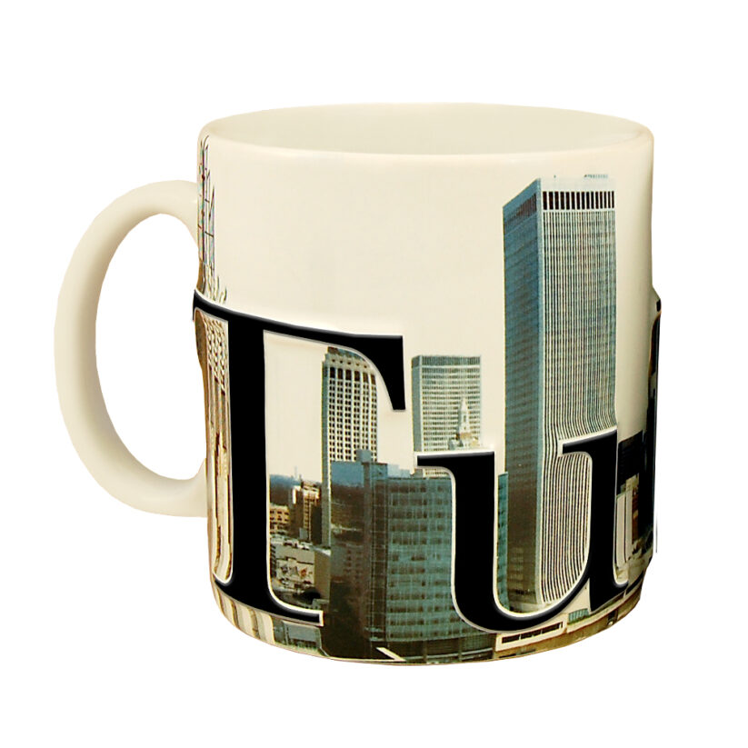 Tulsa Color Relief Mug