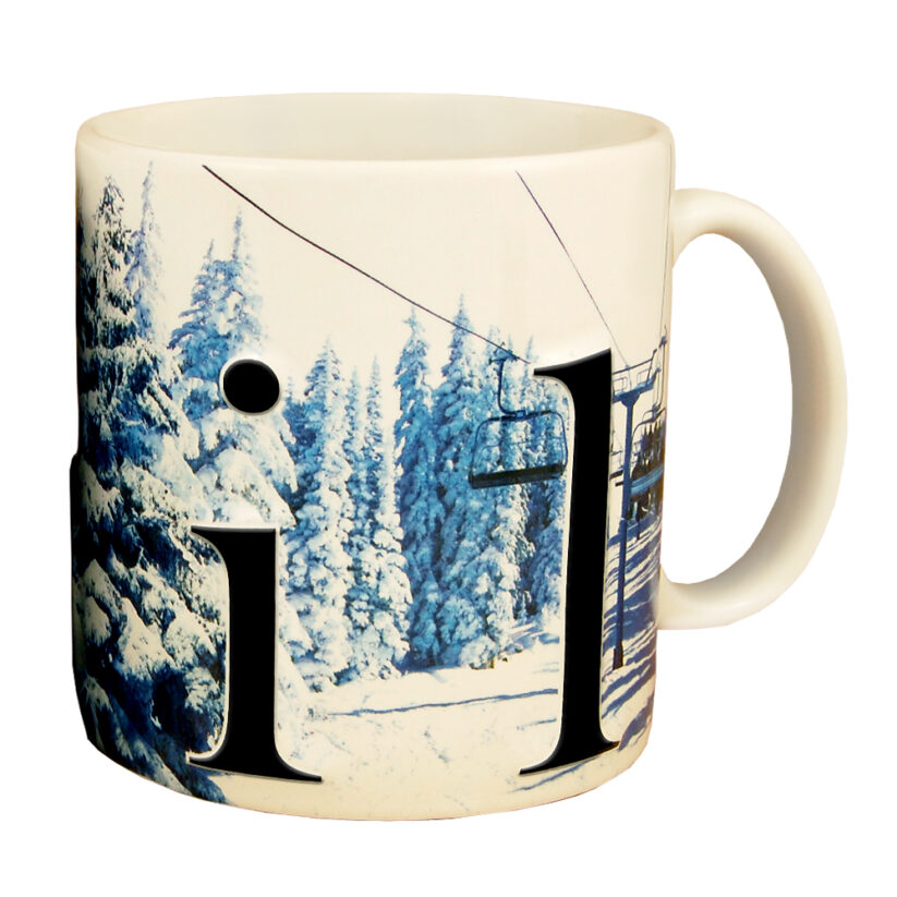 Alternative view of Vail Color Relief Mug