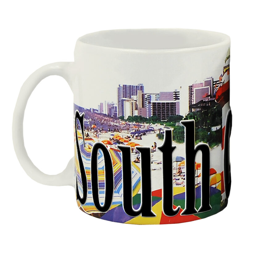 South Carolina Color Relief Mug