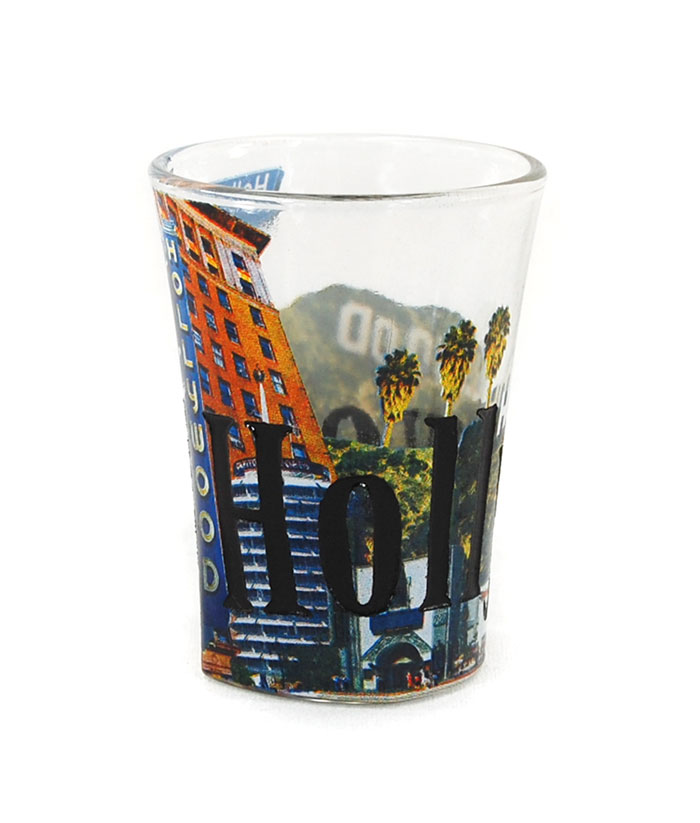 Hollywood Color Shot Glass