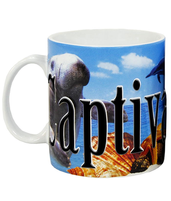 Captiva Island Color Relief Mug