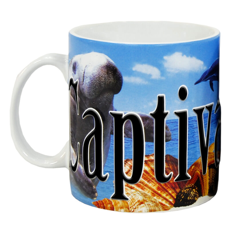 Captiva Island Color Relief Mug