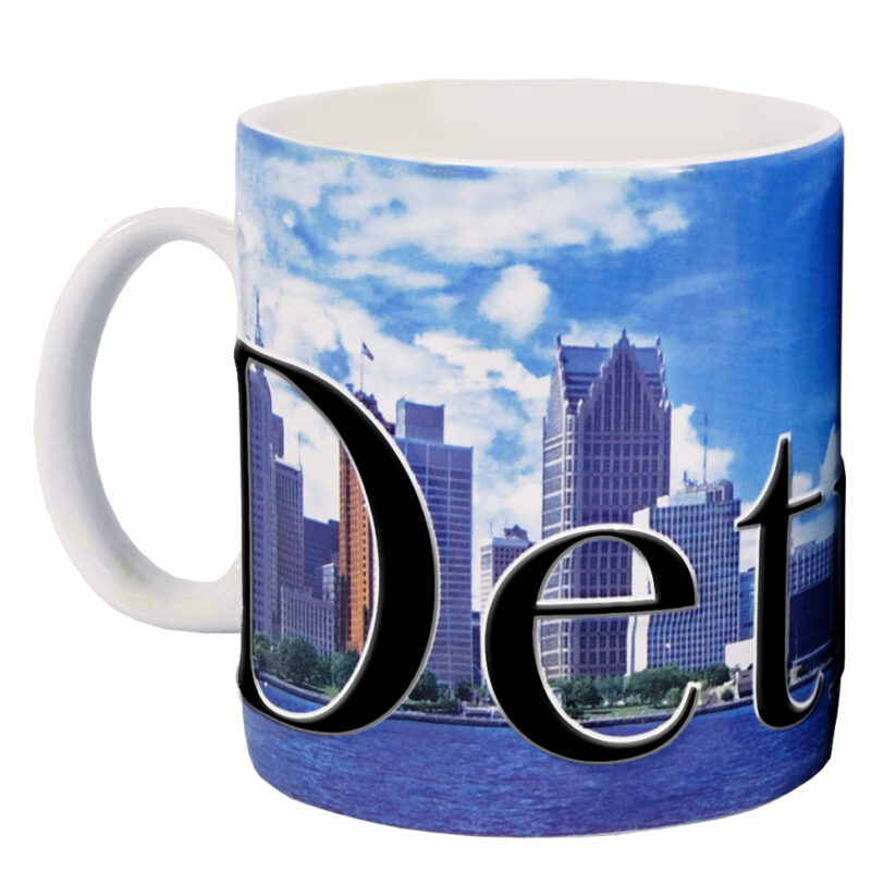 Detroit Color Relief Mug