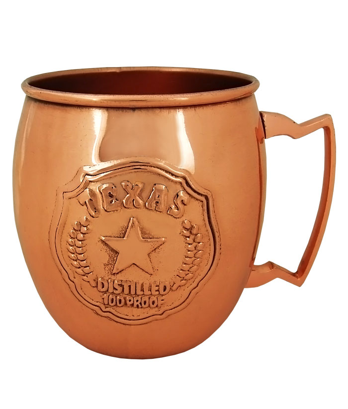 Texas Copper Mule Mug