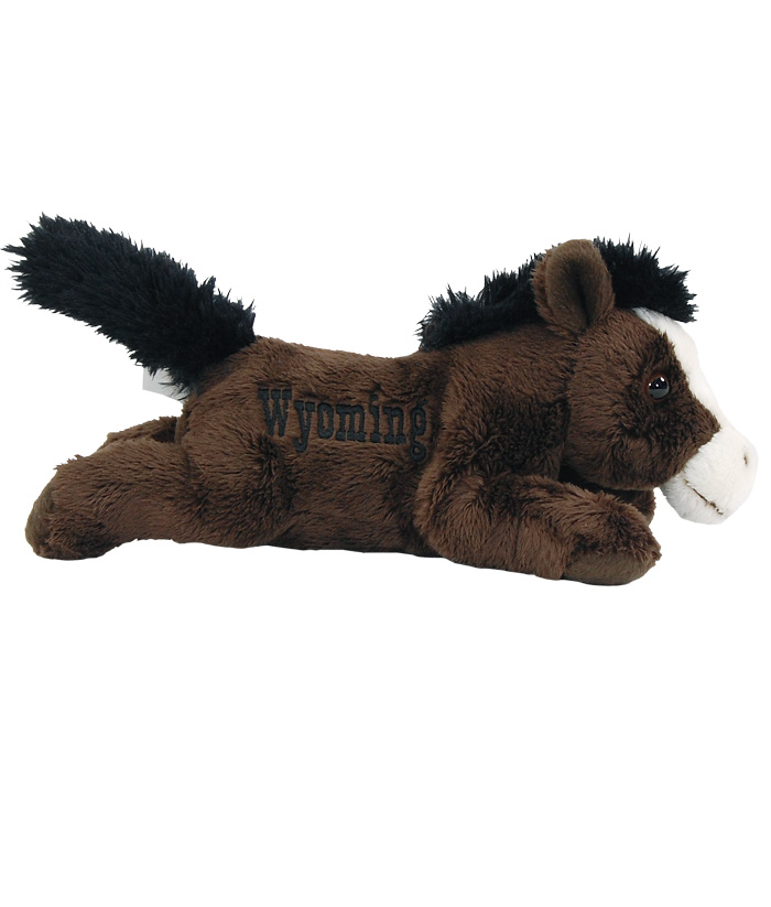 Wyoming Horse 7" Plush Side View