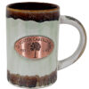 South Carolina Copper Medallion Mug Green