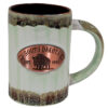 South Dakota Copper Medallion Mug Green