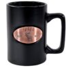 Idaho Black Matte Copper Medallion Mug