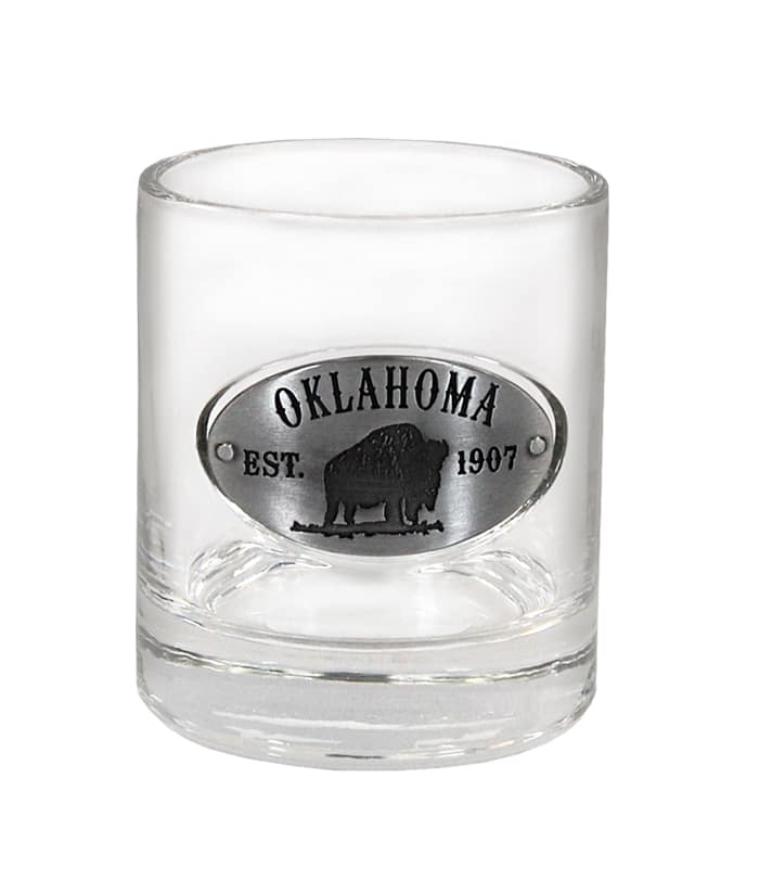 Oklahoma Whiskey Glass
